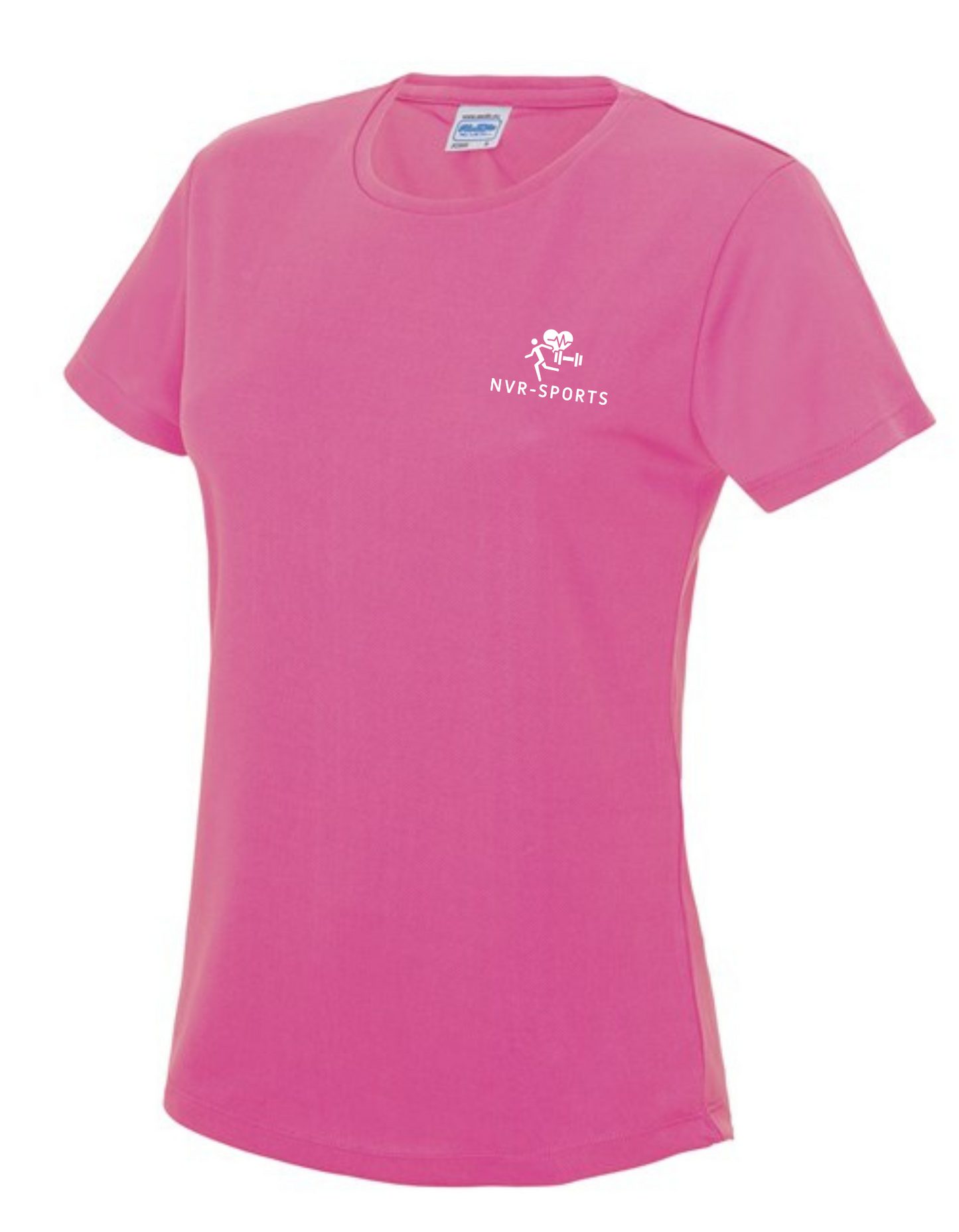 Dames shirt electric roze