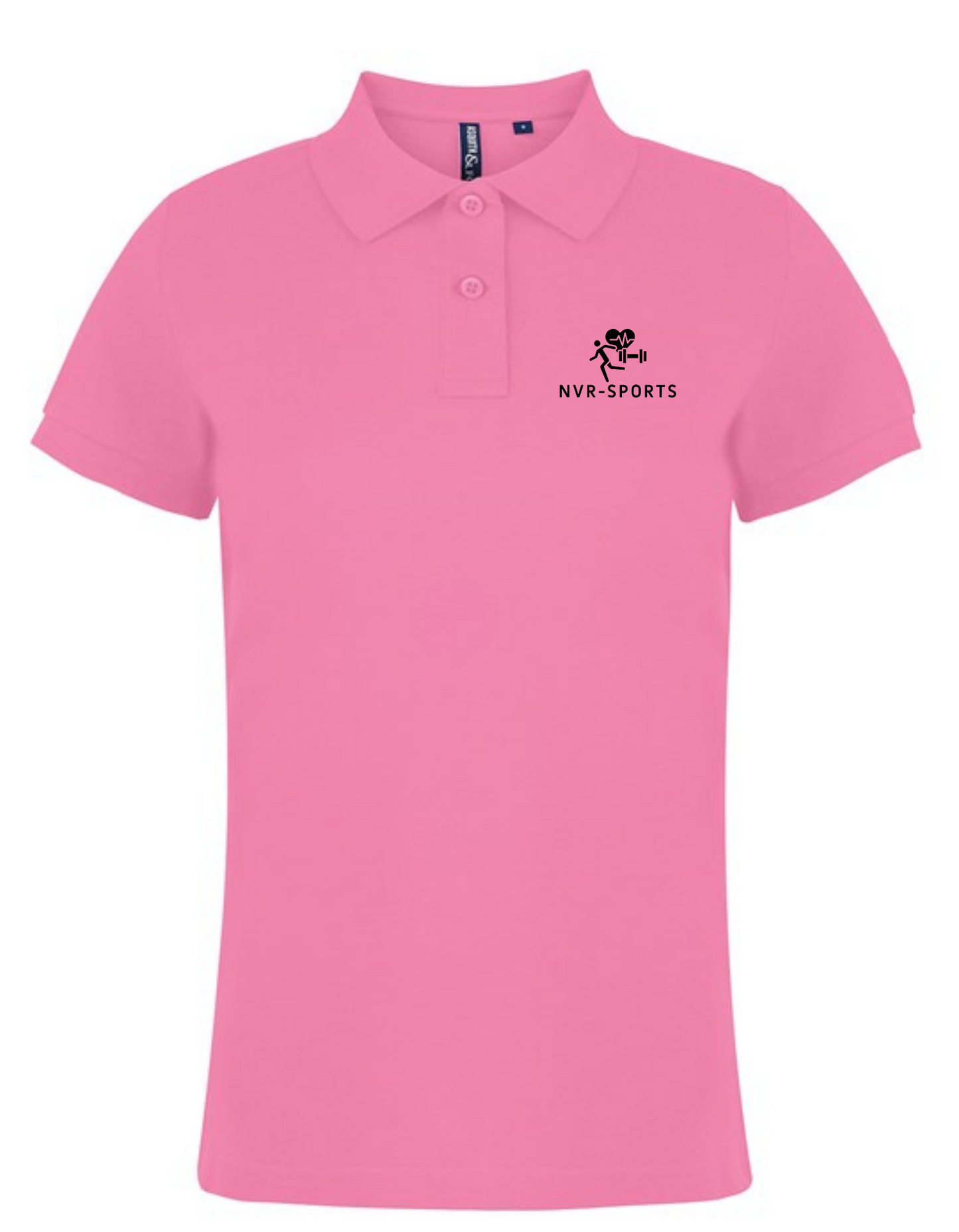 Dames polo carnation roze
