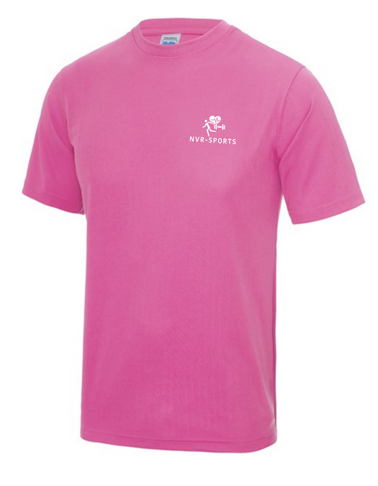 Heren shirt electric roze