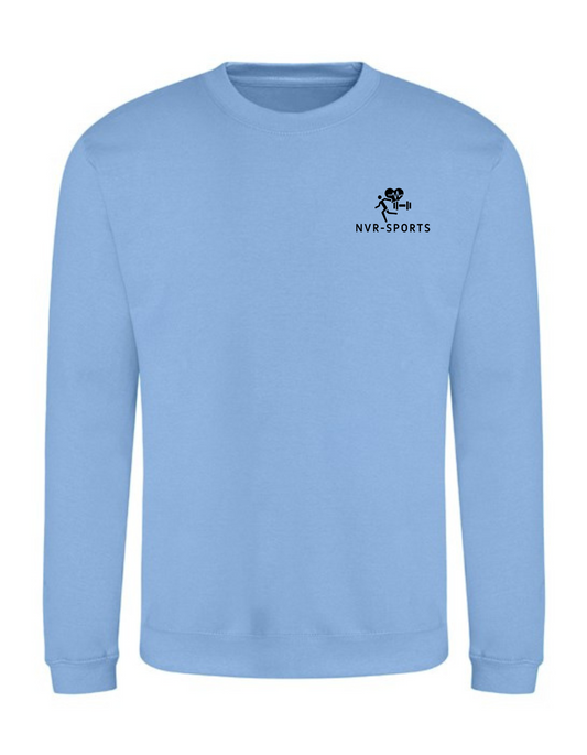 Sweater cornflower blauw